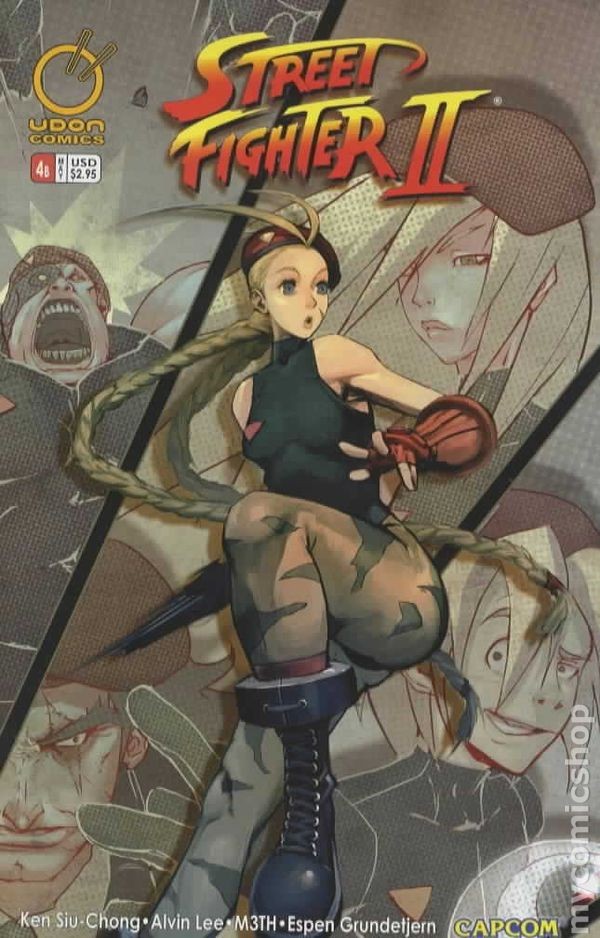 Street Fighter II #4B VF 8.0 2006 Immagine Stock