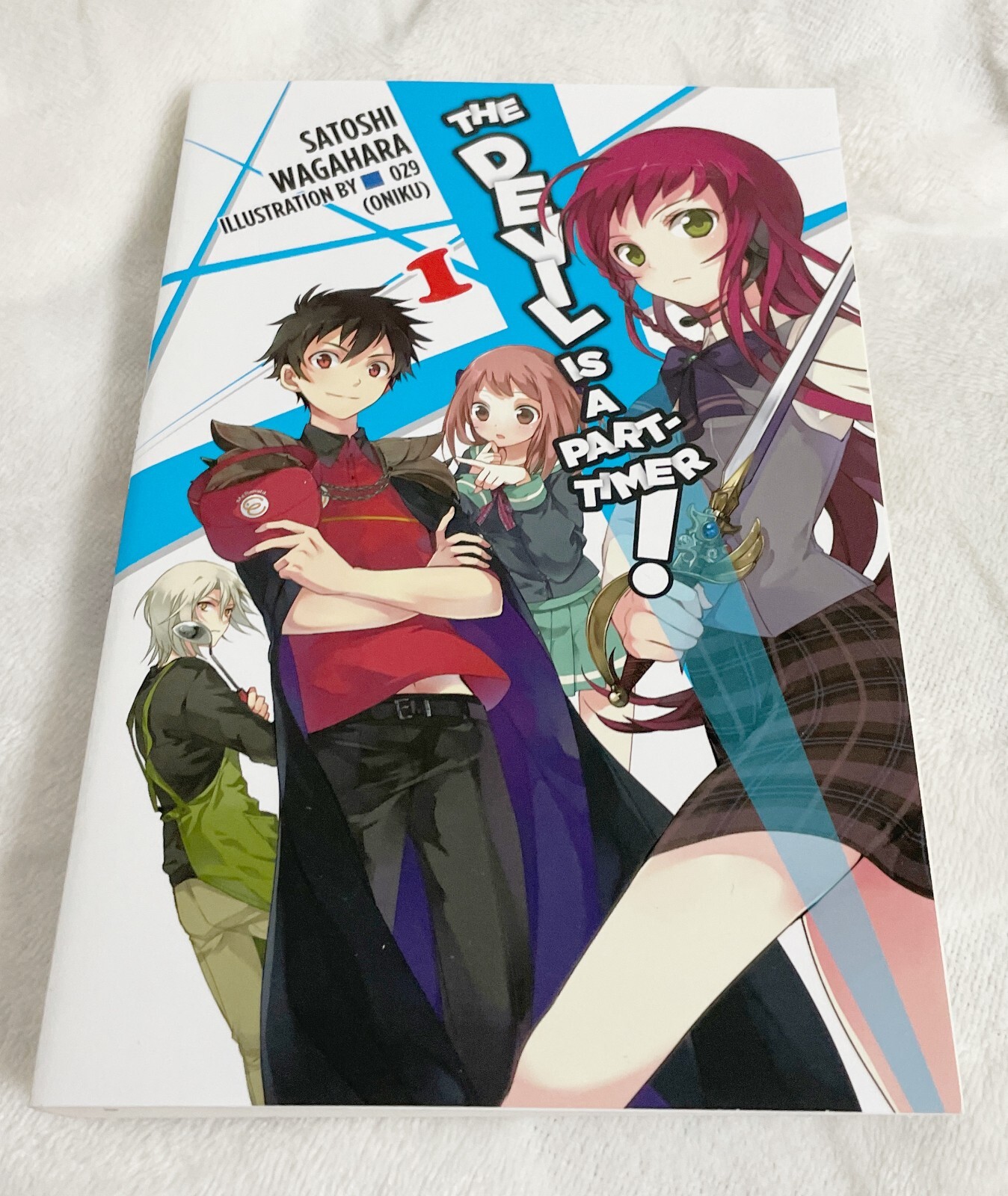 Yen Press, Il Diavolo è un Part-Timer! Libro letto light novel, inglese, 2015