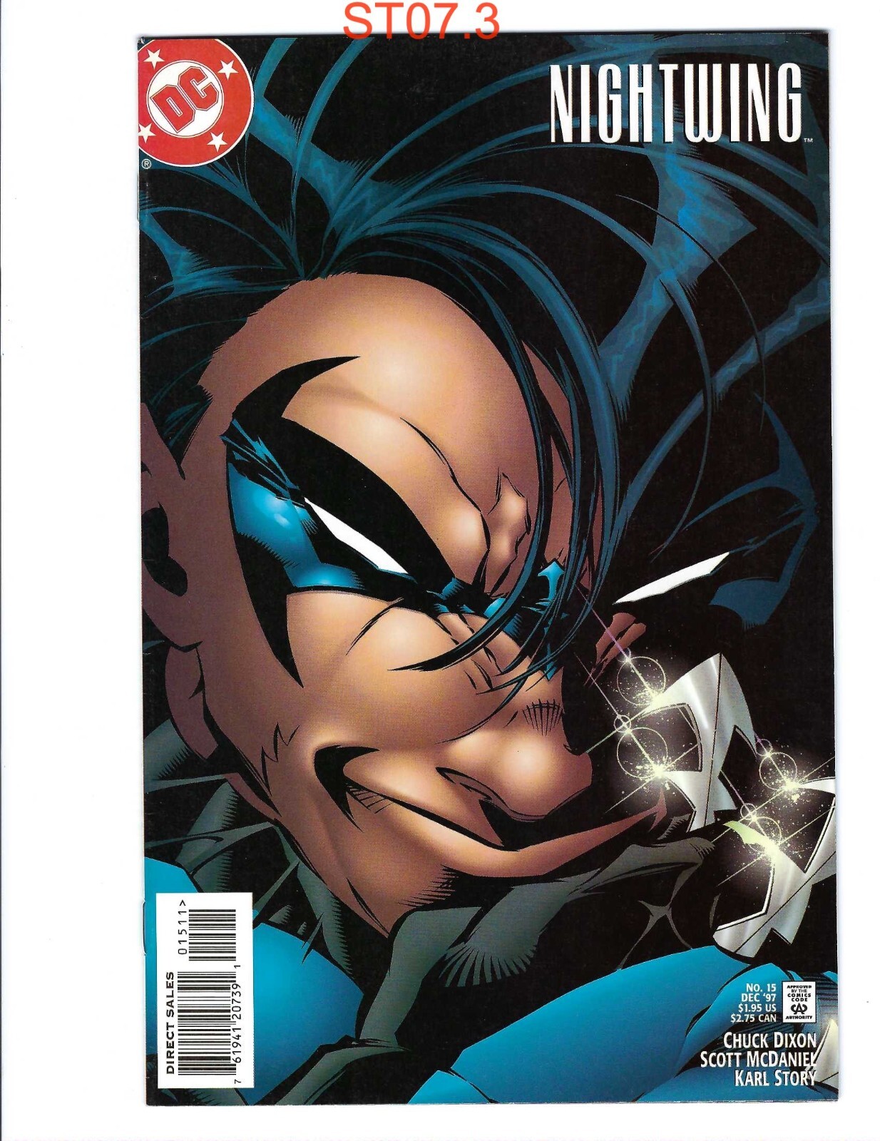 Nightwing #15 1996 DC VF st073