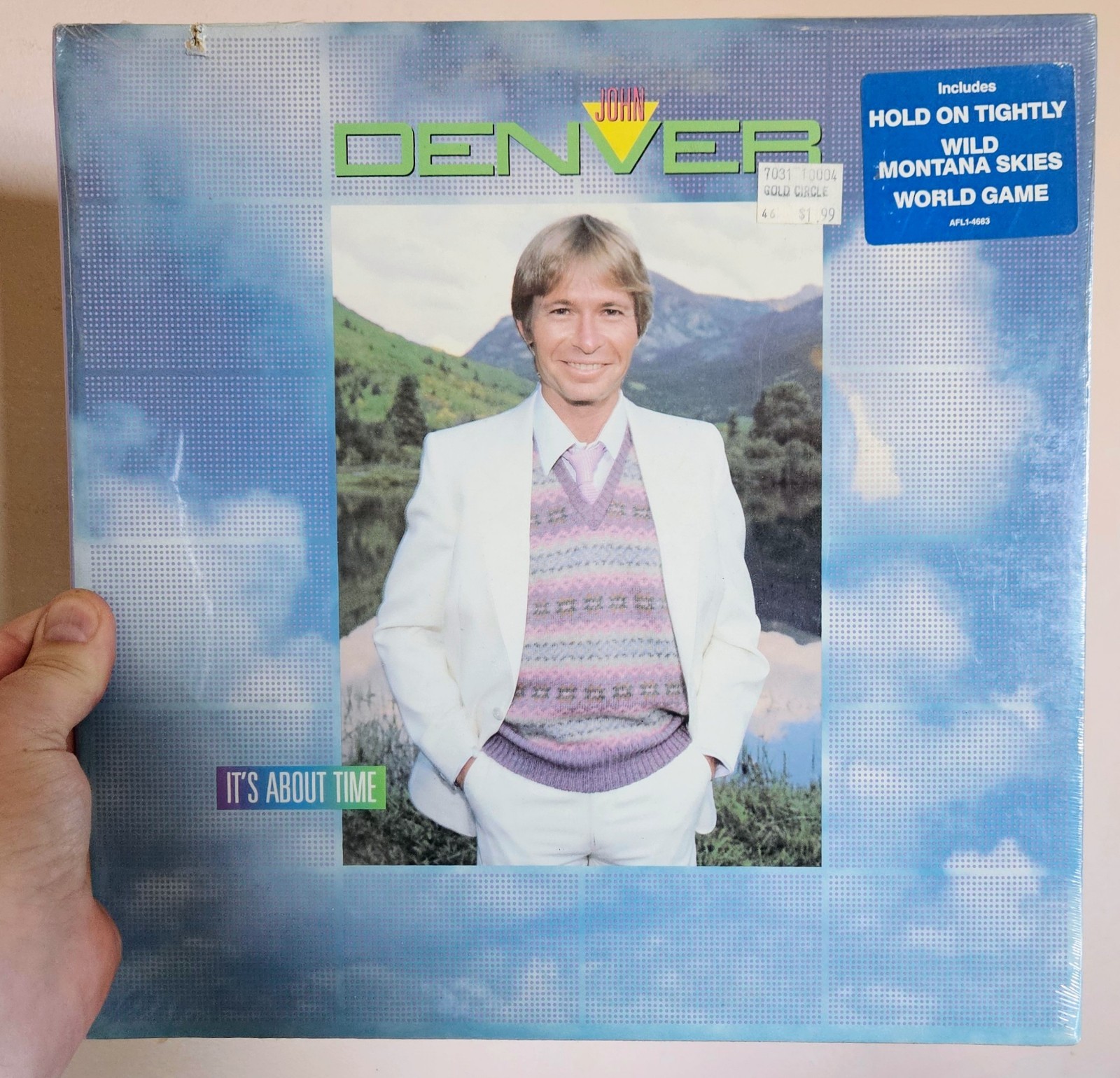  LP~JOHN DENVER~It's About Time~[Original 1983~RCA~Issue] New Sealed OOP