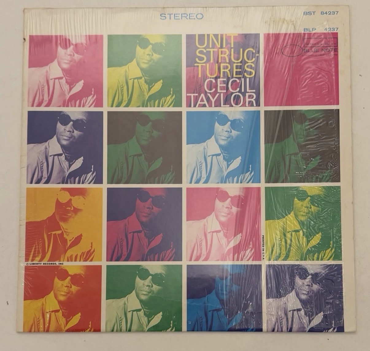 Cecil Taylor - Unit Structures - LP 1975 US BST 84237 NM