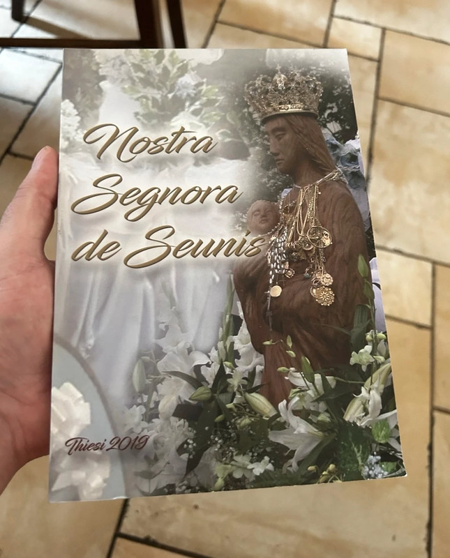 Libro Nostra Segnora de Seunis 2019 Thiesi - Foto Epoca Raro