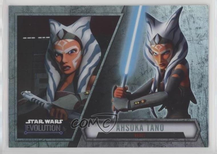 2016 Topps Star Wars Evolution Ahsoka Tano Rebel #12 ys5