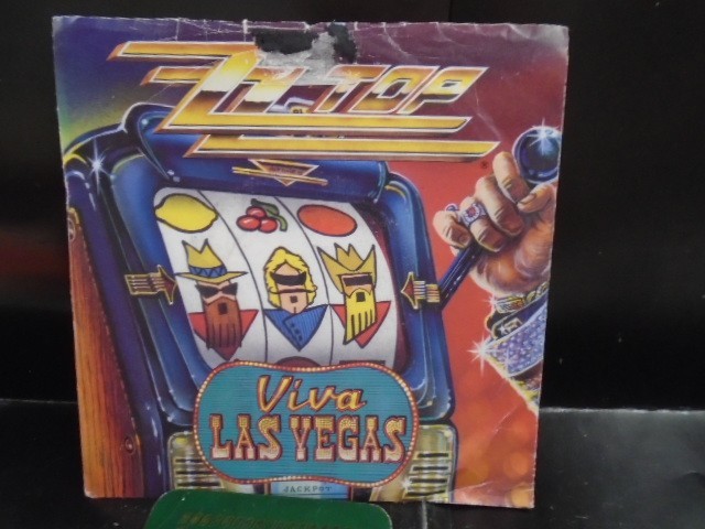 ZZ TOP " VIVA LAS VEGAS " EX+ COND. IN Or. PIC SL.