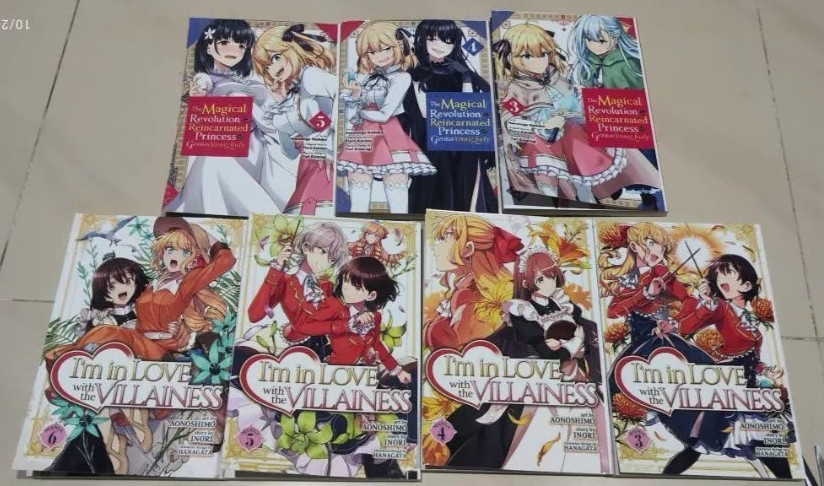Vol 1-10 COMPLETO - Sono innamorato della malvagità ing. Light Novel manga fumetto