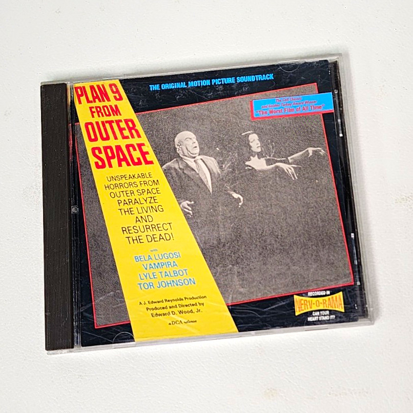 The Commanders - Plan 9 from Outer Space Soundtrack CD PERF 391CD 1995