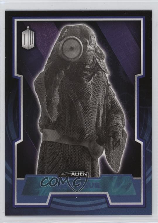 2015 Topps Doctor Who Characters Blue /199 SeaDevil #95 1d3a