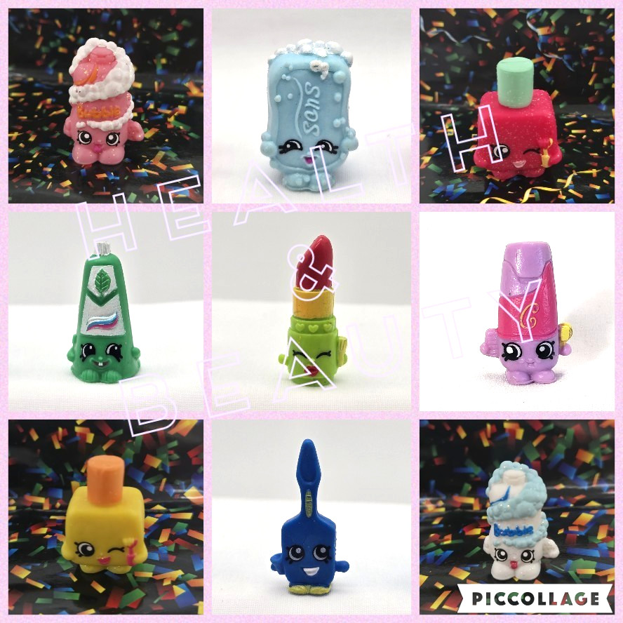 SHOPKINS Stagione 1 'SALUTE E BELLEZZA' Figurine sfuse da collezione **SCEGLI TU**