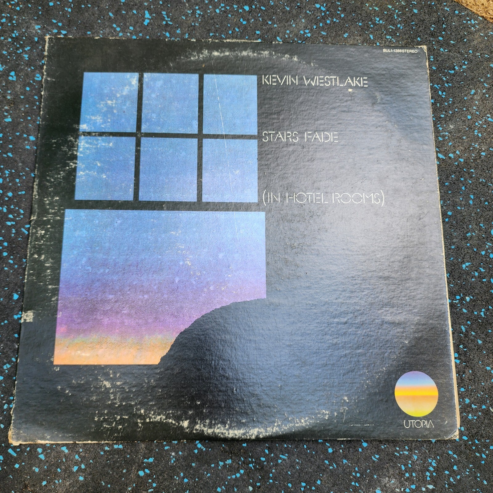 Kevin Westlake Stars Fade In Hotel Rooms Vinyl LP Record Utopia 