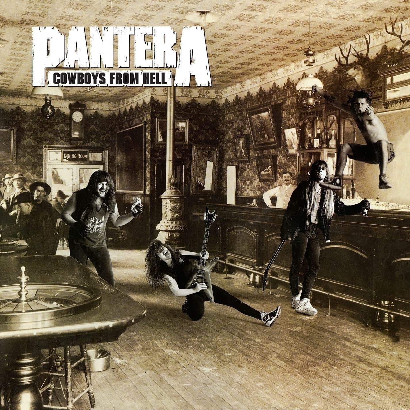 Vinile Pantera - Cowboys From Hell (Marbled White & Whiskey Brown Vinyl)