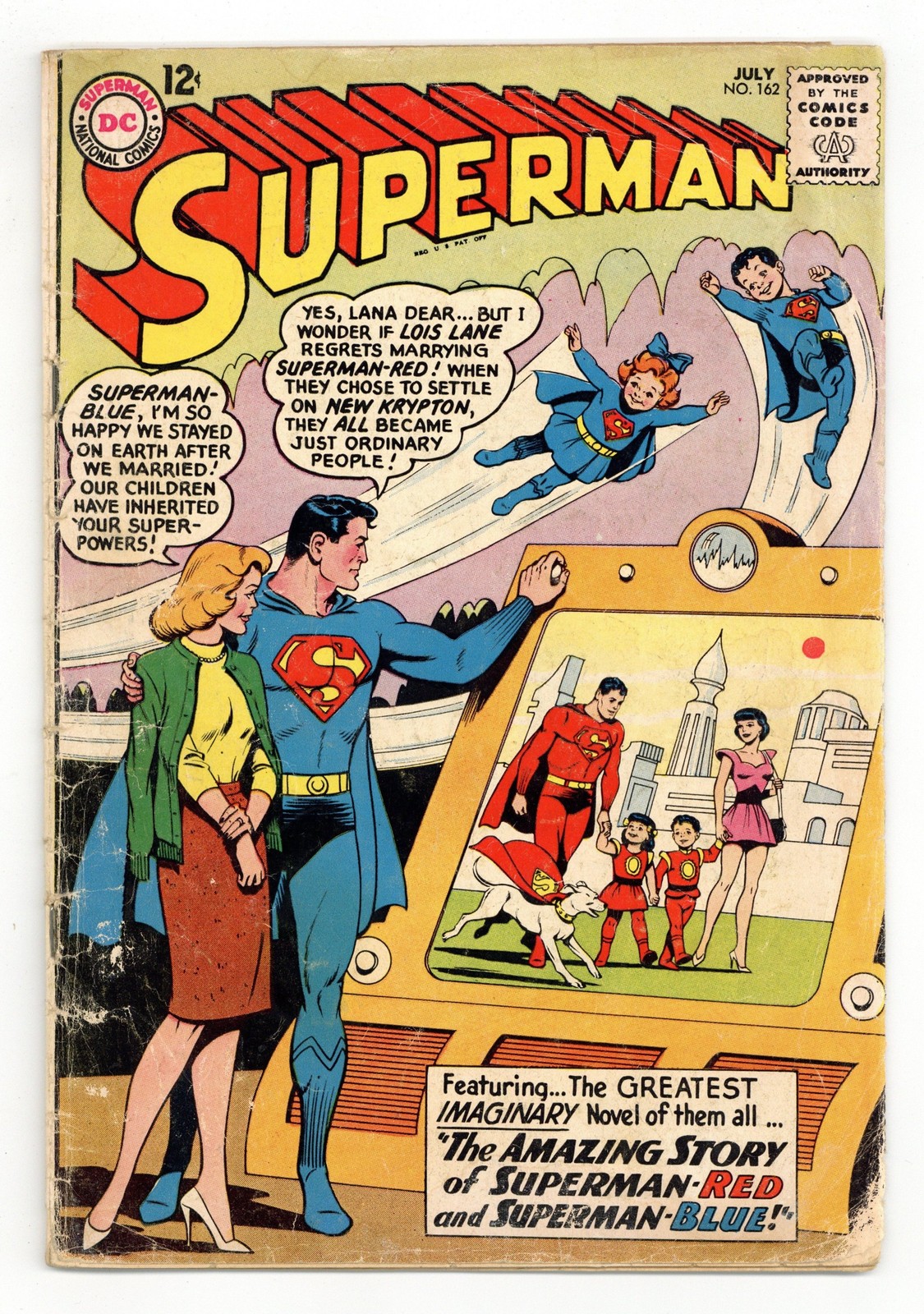 Superman #162 FR/GD 1.5 1963