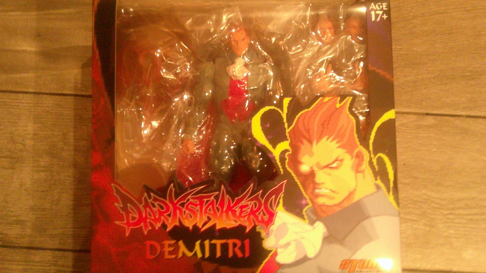 Storm Collectibles Darkstalkers Demitri completo di scatola. Venditore USA.