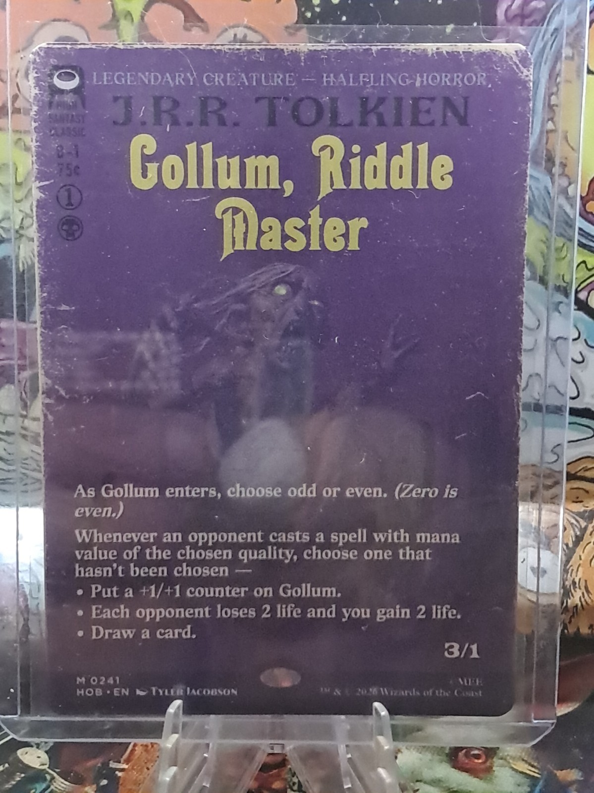 Gollum, Riddle Master (senza confini) Lo Hobbit regolare