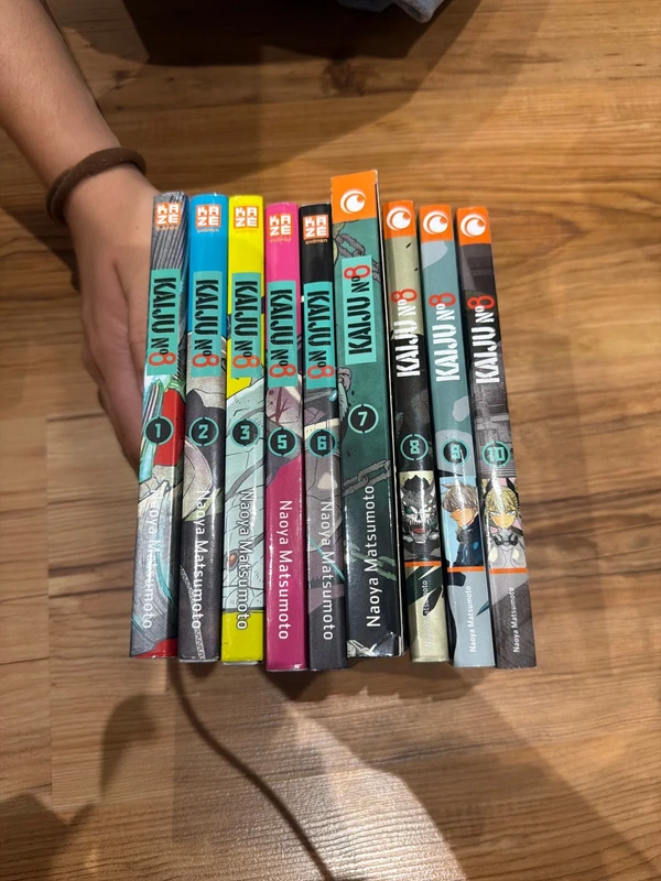 Manga lot kaiju n8