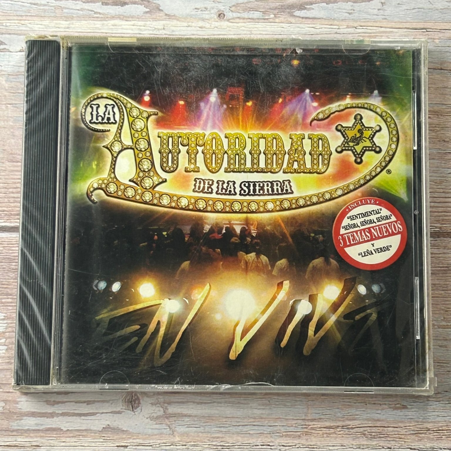 La Autoridad De La Sierra – En Vivo CD 2006 Regional Mexican Disa Sealed