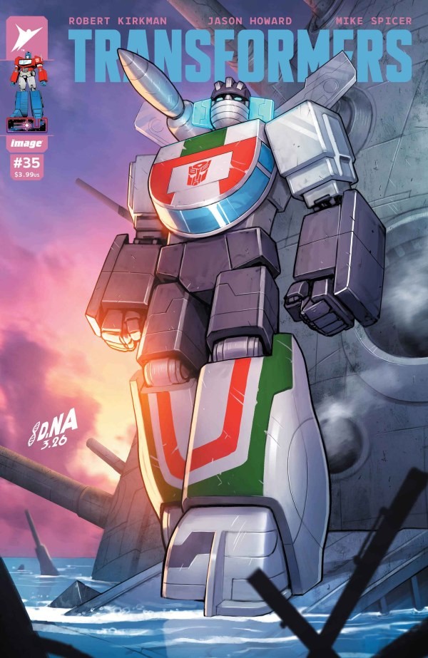 Transformers #35 CVR A David Nakayama preordine 8/12/26 fumetti immagine