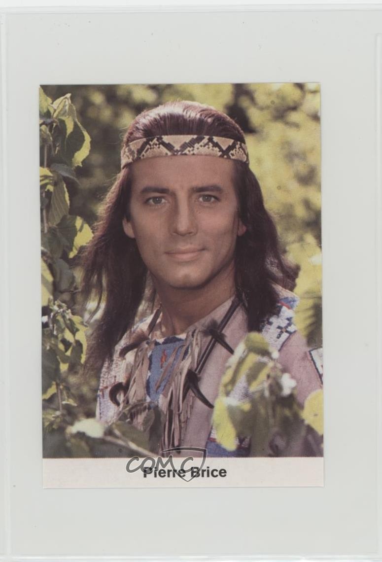 1970 Bergmann-Verlag Show-Top-Stars Pierre Brice 15ia