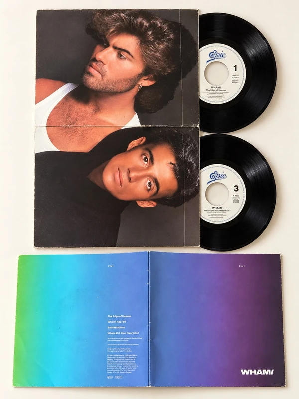 Wham!  Doppel Single mit 4 Liedern