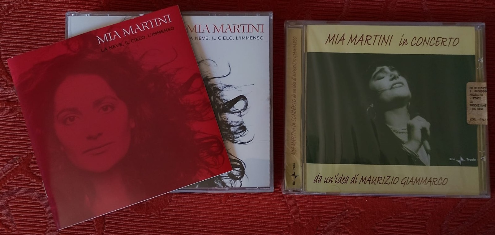 Mia Martini 3CD con rarità ed inediti + CD In Concerto riedizione con + 1 Brano.