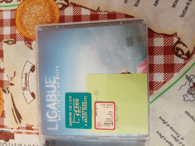 cd ligabue nuovo originale