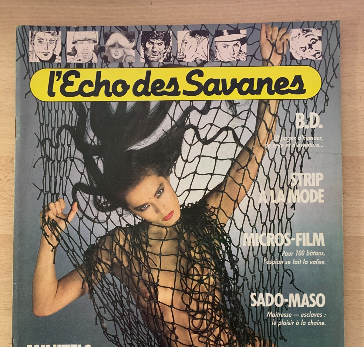 B.D Magazine "L'Echo des Savanes" n°24 de 1985; Minitels en chaleur