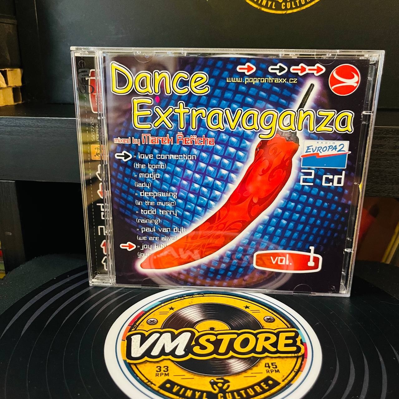 Dance Extravaganza Vol. 1 mixed by Marek Řeřicha Compilation 2CD 2001⭐LIKE NEW⭐