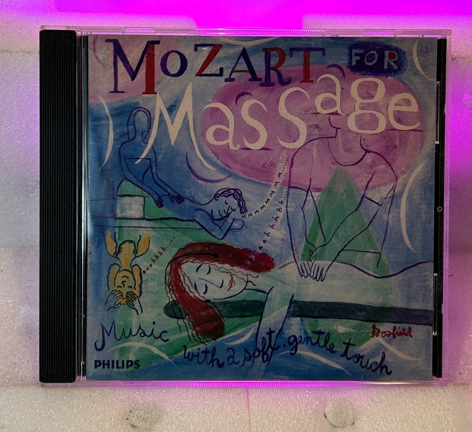 Mozart for Massage (CD, 1997, Philips) W/ Case, Tested