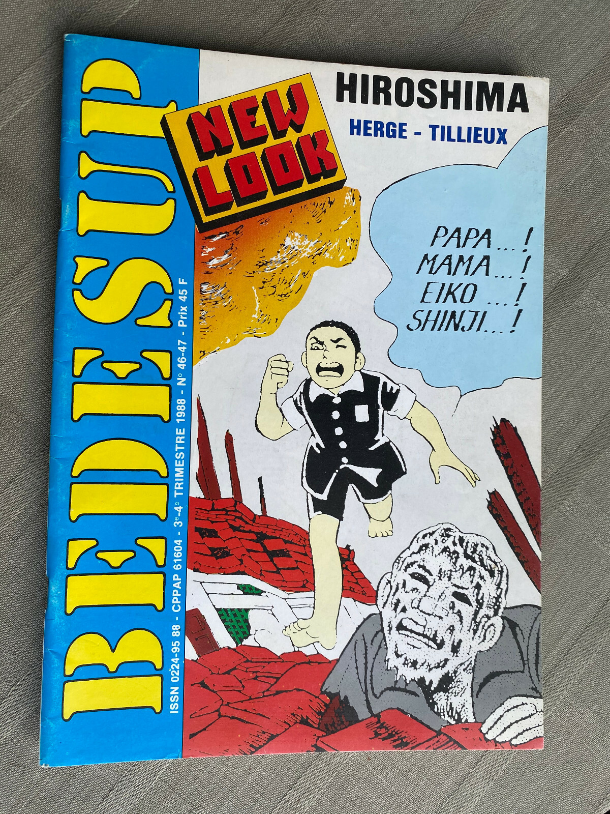 BédéSup N°46 / 47 Hergé Tillieux Luglio 1988 In Ottime Condizioni