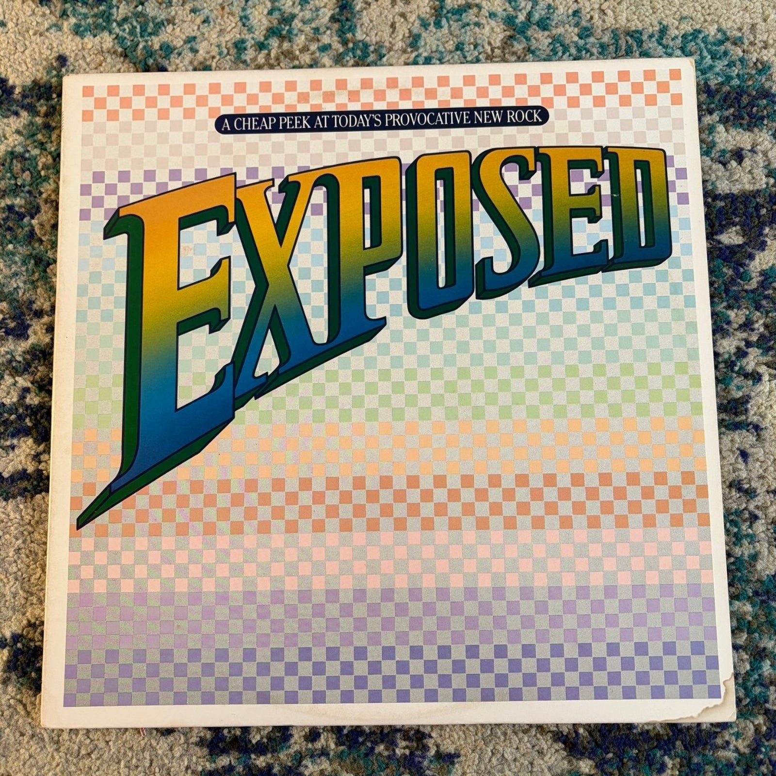 Various – Exposed 2xLP Record 1981 CBS Rock New Wave Judas Priest Boomtown Rats