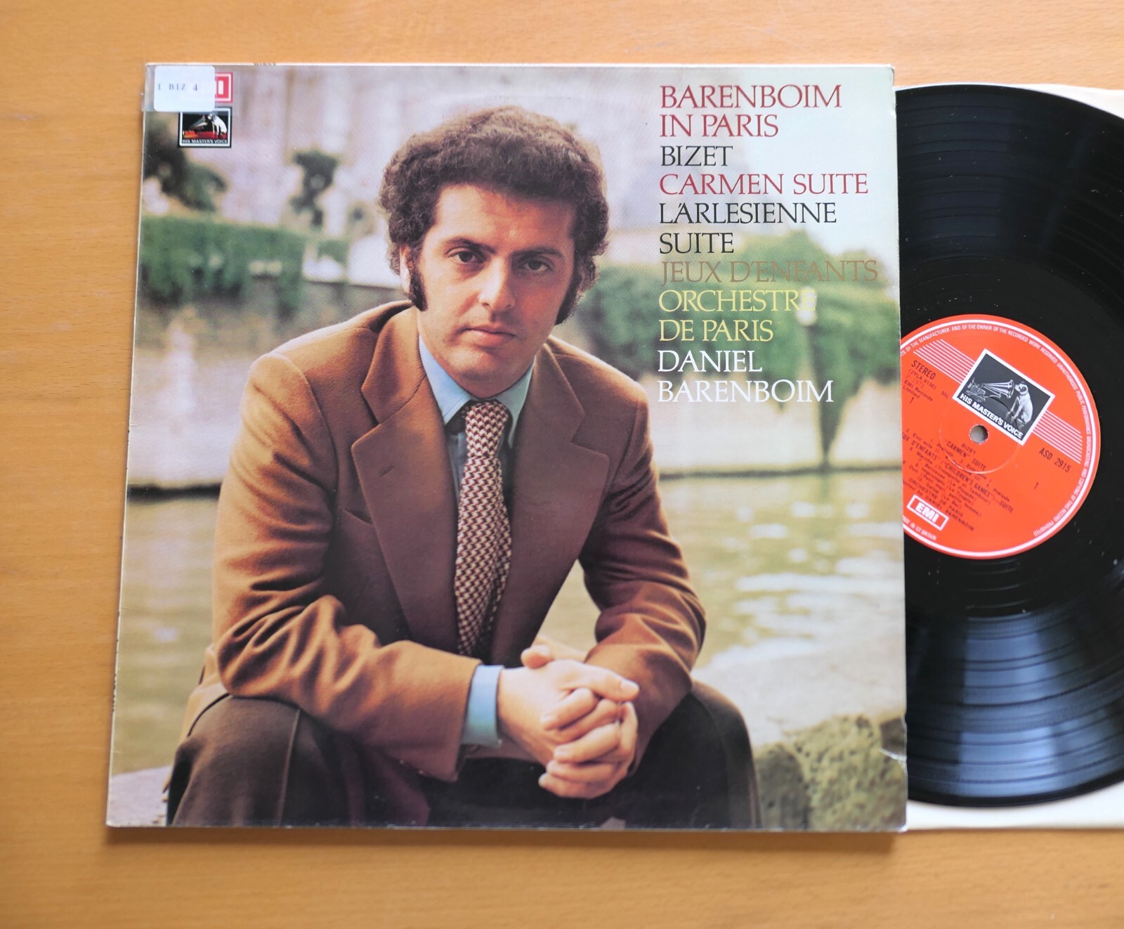 ASD 2915 Barenboim In Paris Bizet Carmen Suite etc 1973 EMI Stereo NM/EX