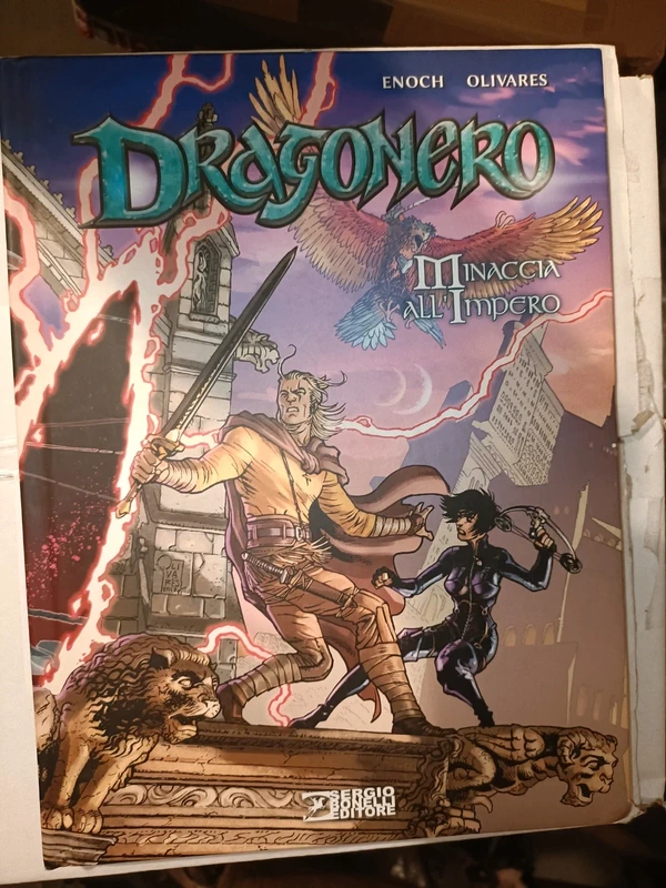 Dragonero Minaccia all'impero - Enoch cartonato sergio bonelli editore