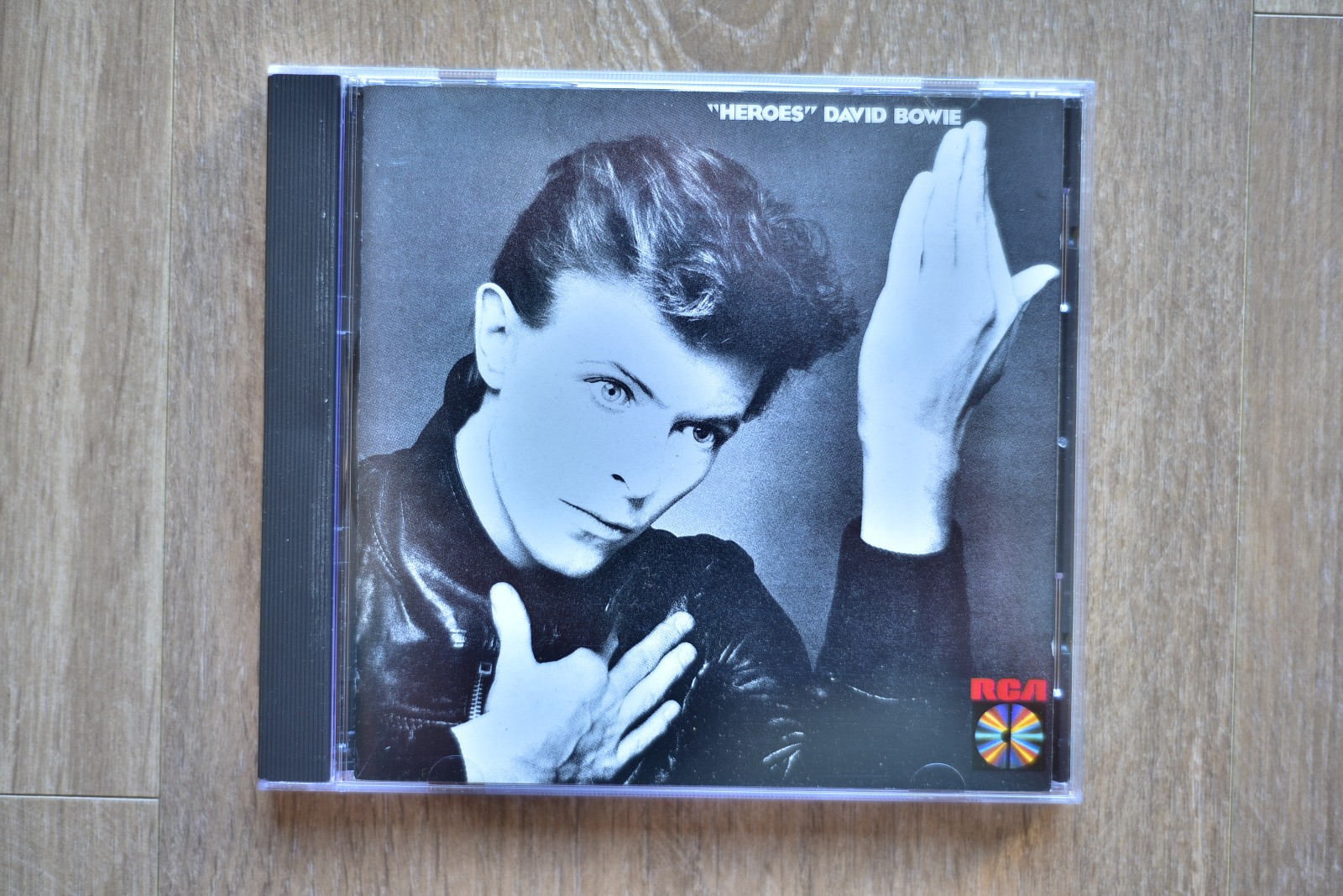 CD David Bowie Heroes RCA 1984 PD83857 Fripp Visconti Berlin rare OOP Germany