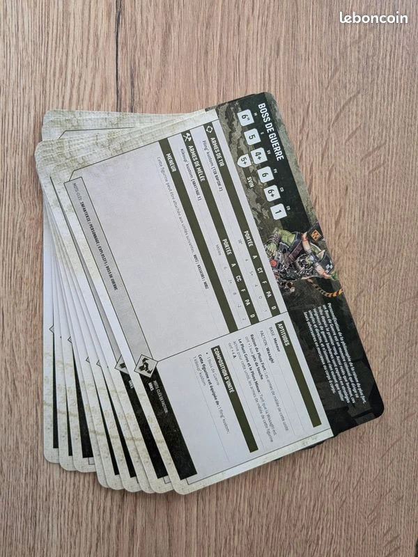 Cartes techniques Warhammer 40.000 orks armageddon