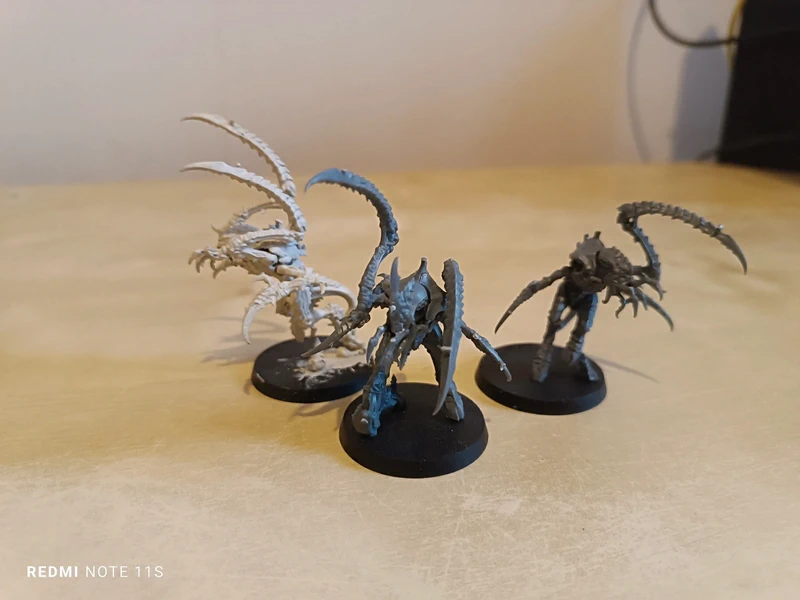 Warhammer 40k bondisseurs von Rayan montés (1peint)