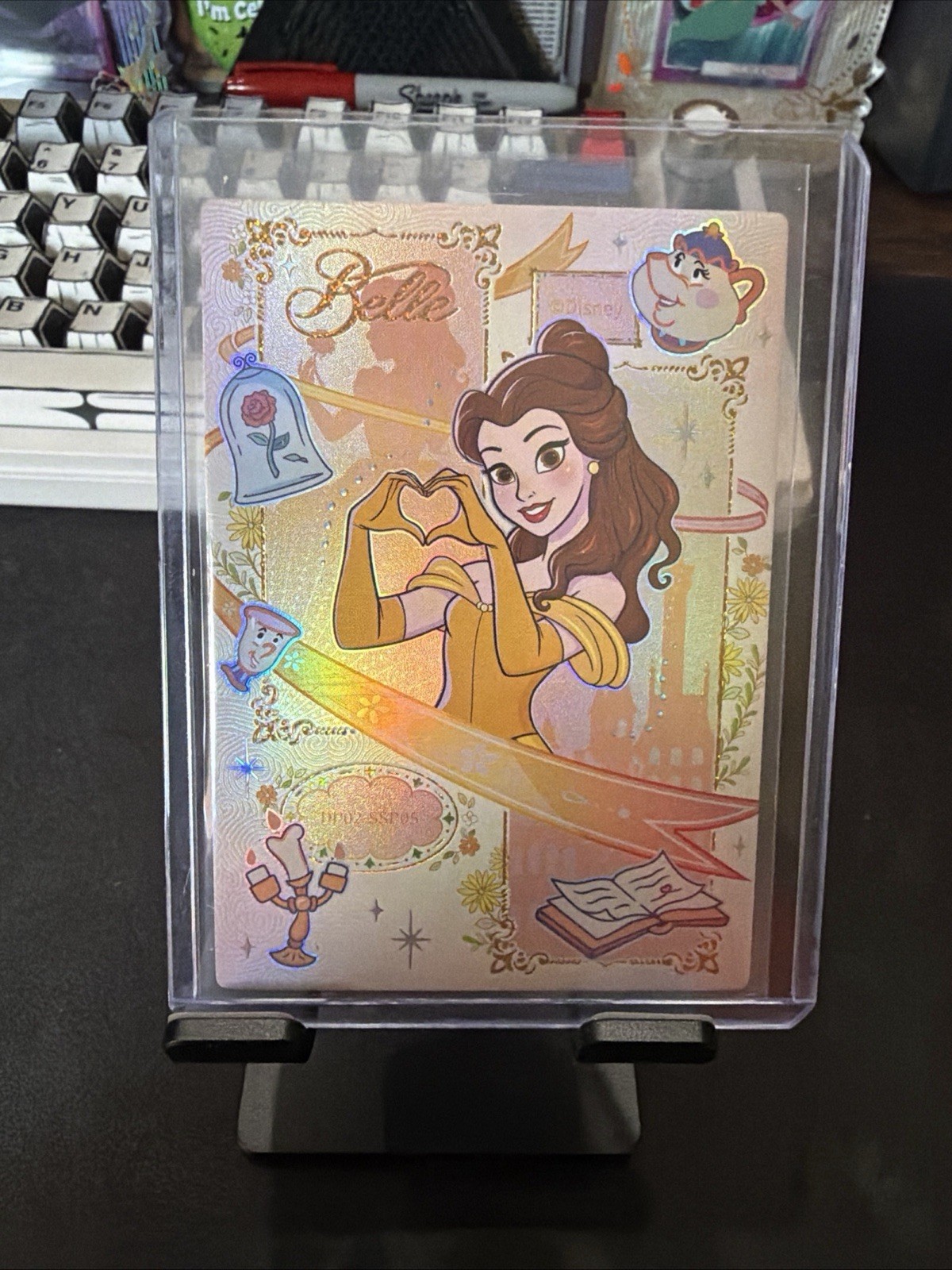 Belle Card Fun Disney Princess Diary #DP02-SSP05 Princess's Imprint SSP