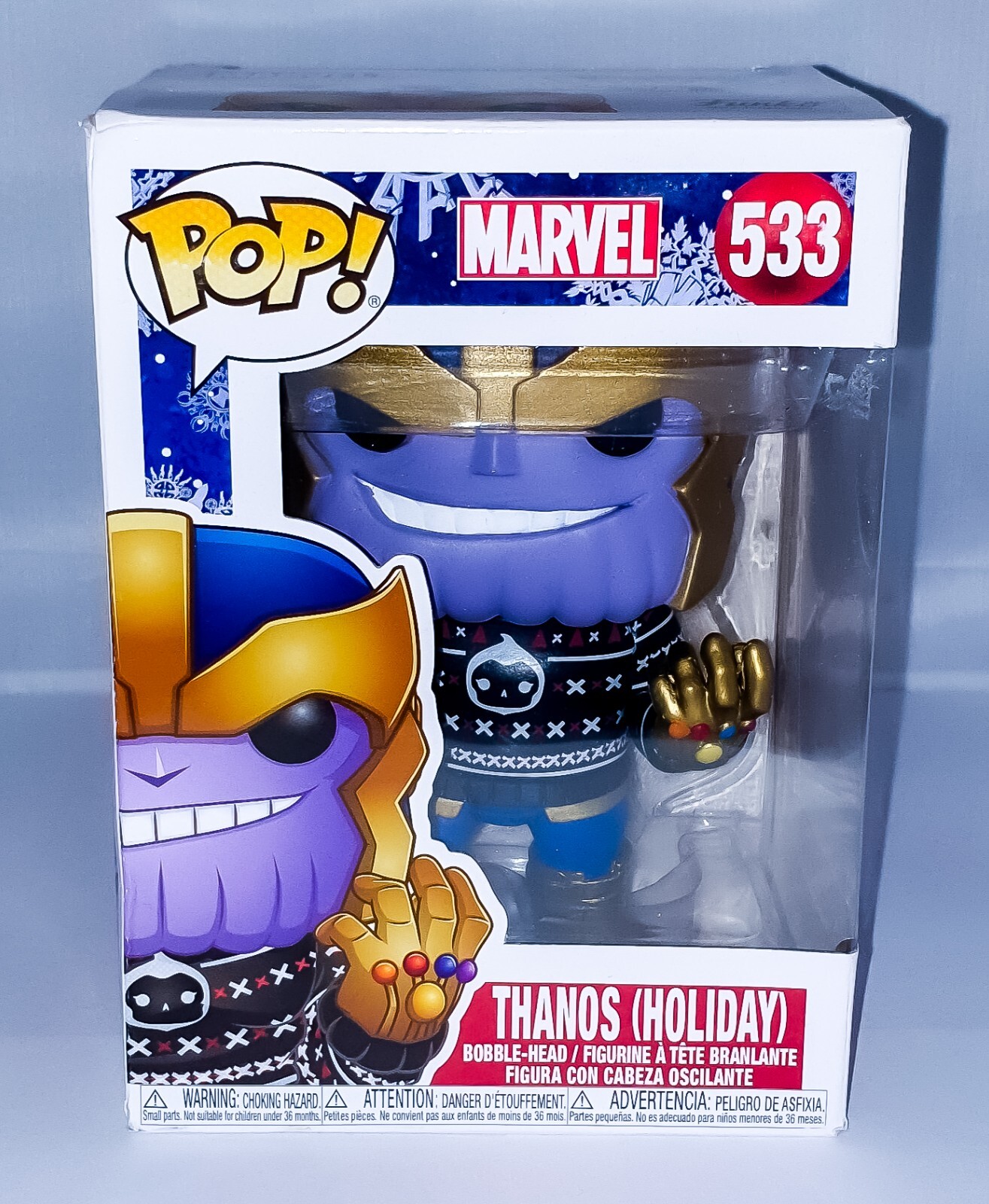 Marvel - Thanos Infinity Gauntlet (Holiday) 533 Funko Pop Christmas Sweater