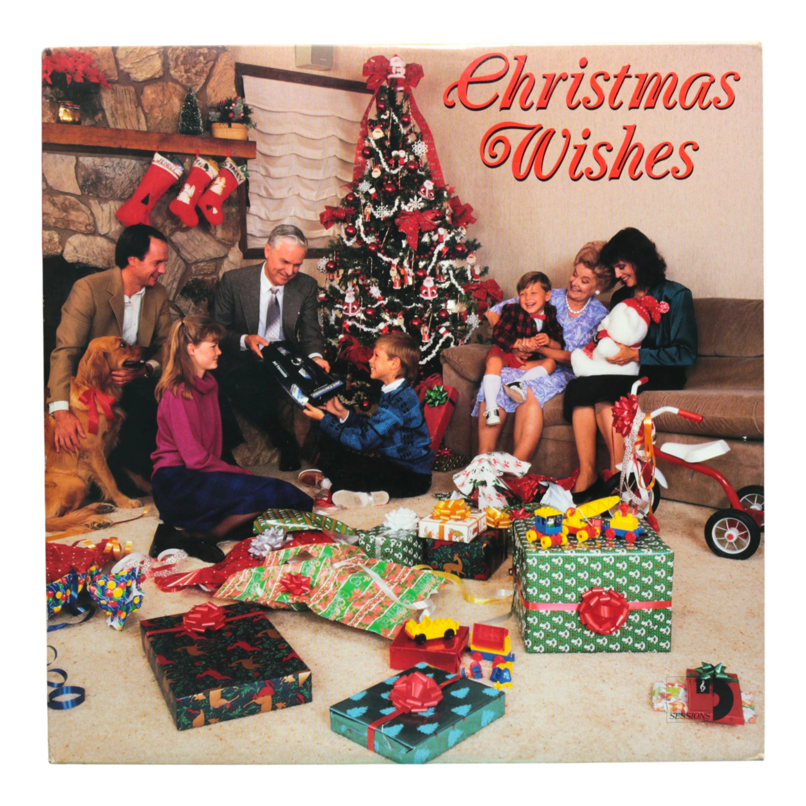Christmas Wishes 1988 Sessions OP-4513 4-LP Set George Strait Reba McEntire