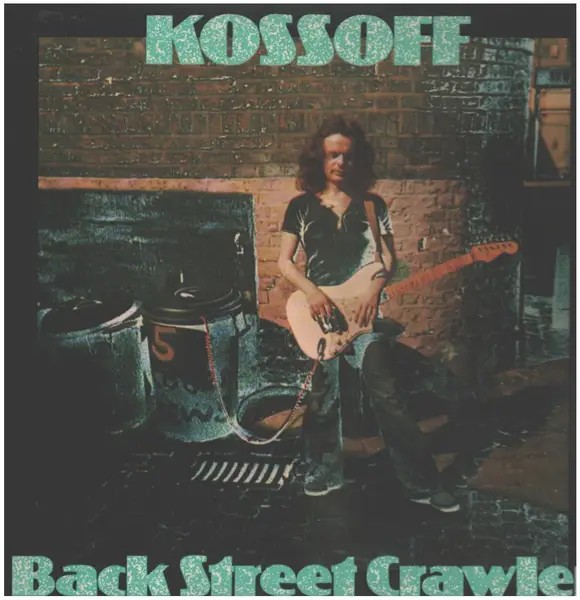 Kossoff Back Street Crawler LP Island in vinile quasi nuovo