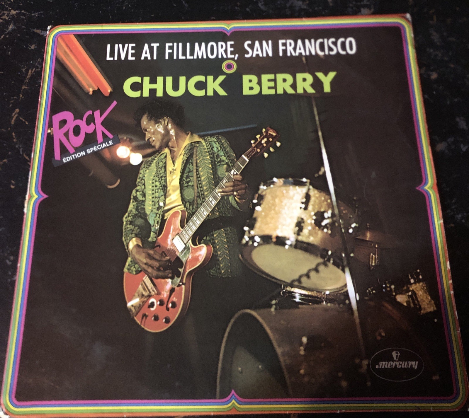 Chuck Berry Live At Fillmore, San Francisco LP Vinyl Mercury Records