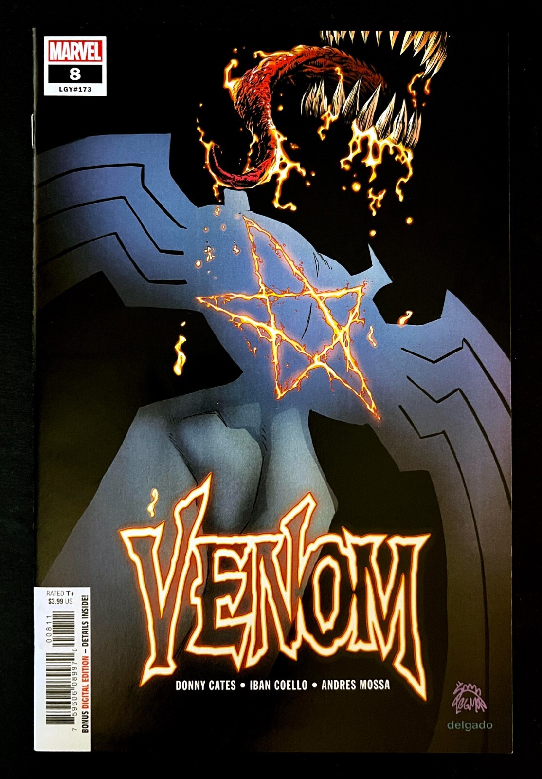 VENOM #8 Hi-Grade THE MAKER (Reed Richards) Appearance DONNY CATES Marvel 2019