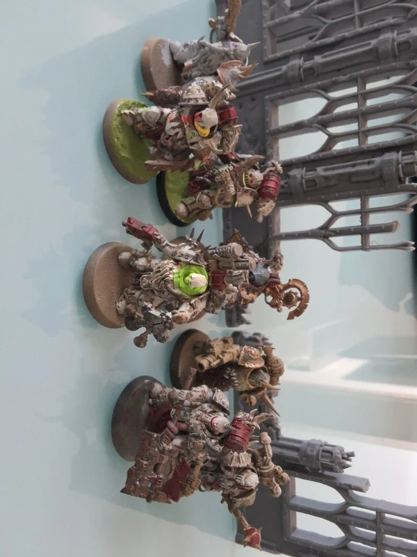 Plague marine + tallyman death guards warhammer 40k