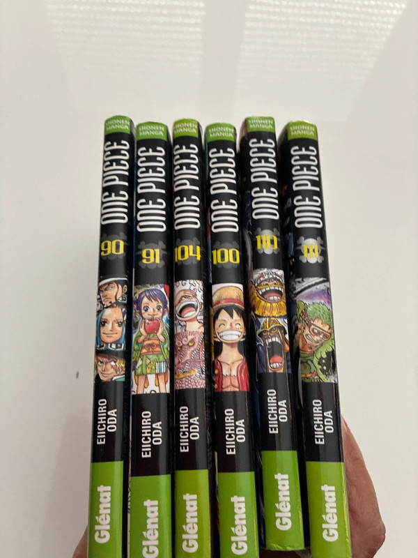 6 Livres de One Piece
