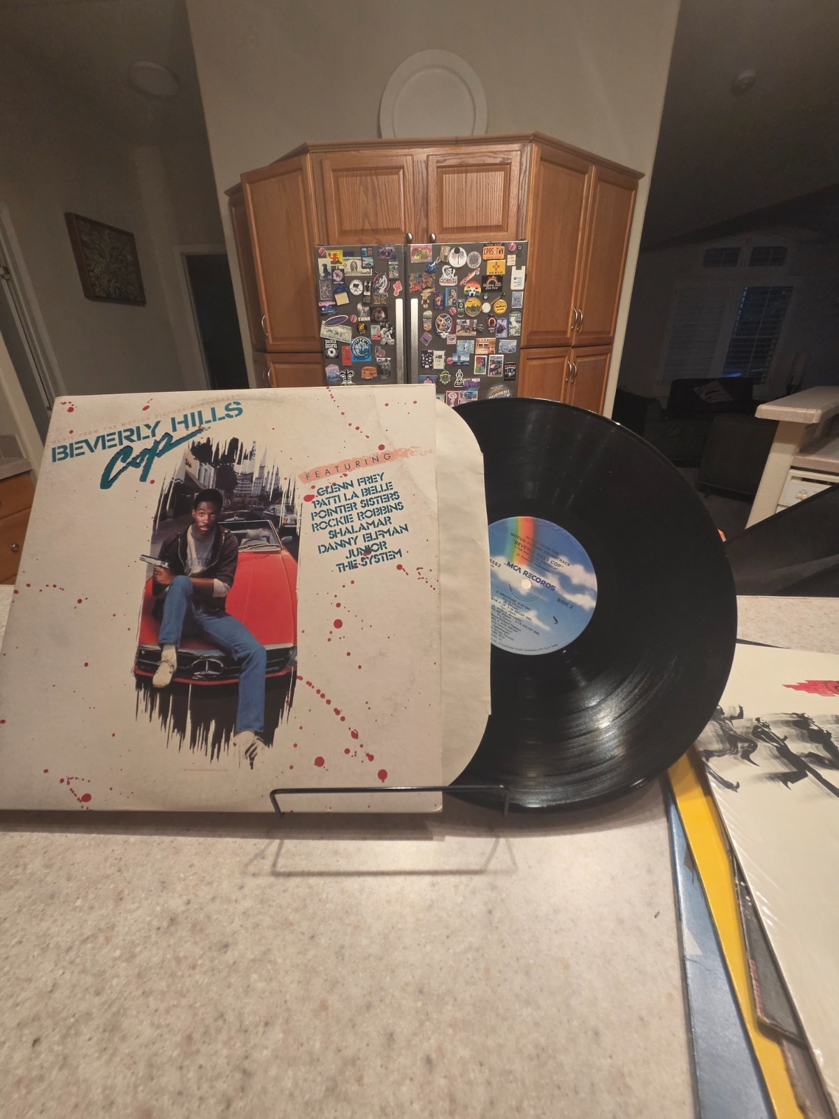 BEVERLY HILLS COP Original Soundtrack LP MCA  VG+