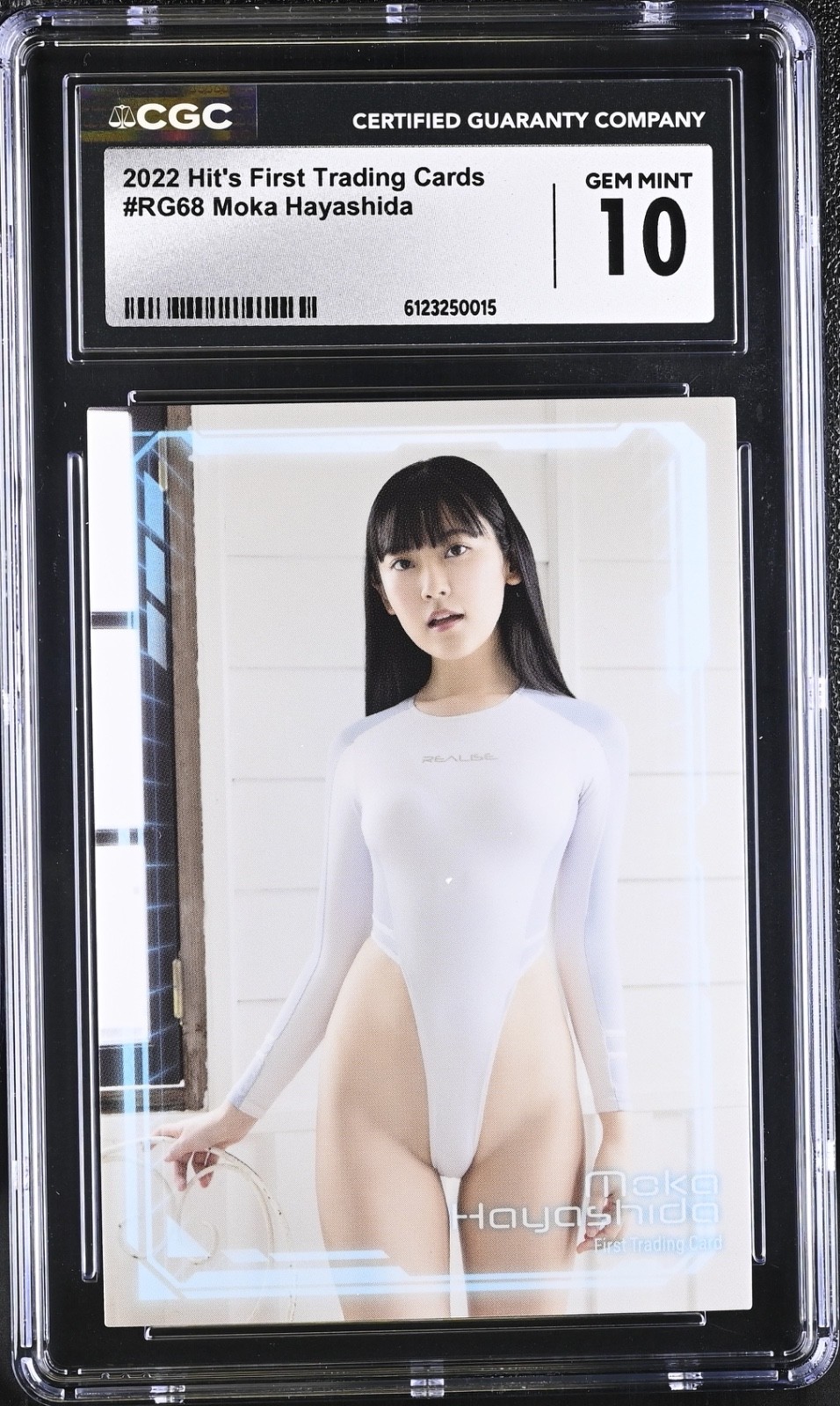 Incisione CGC 10 2022 Moka Hayashida #RG68 - grado massimo - Pop 1