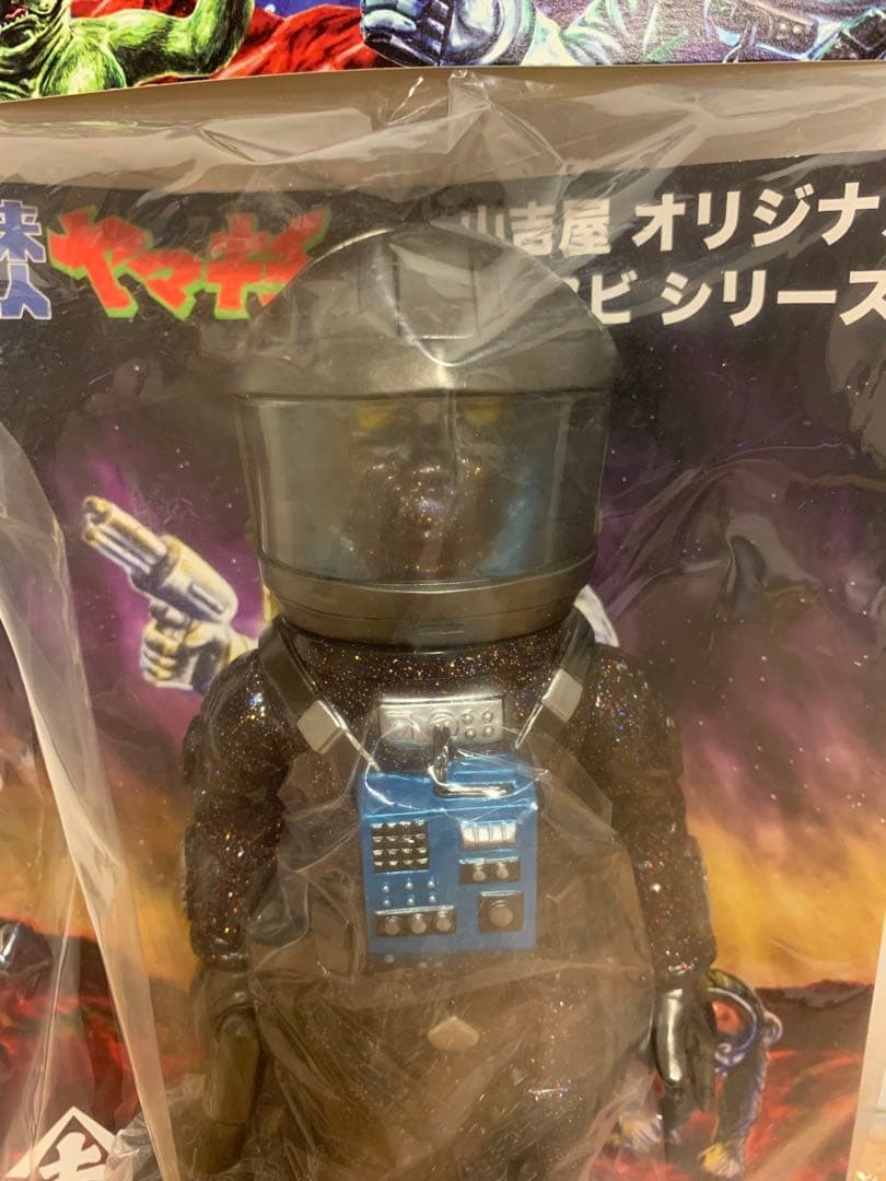 Yamakichiya Mirai Enjin Yamakichi (with finger puppet) Sofubi MIX Glitter