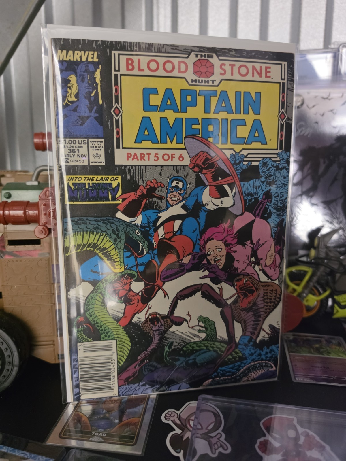 Captain America #361 La Caccia alla Pietra di Sangue VF 