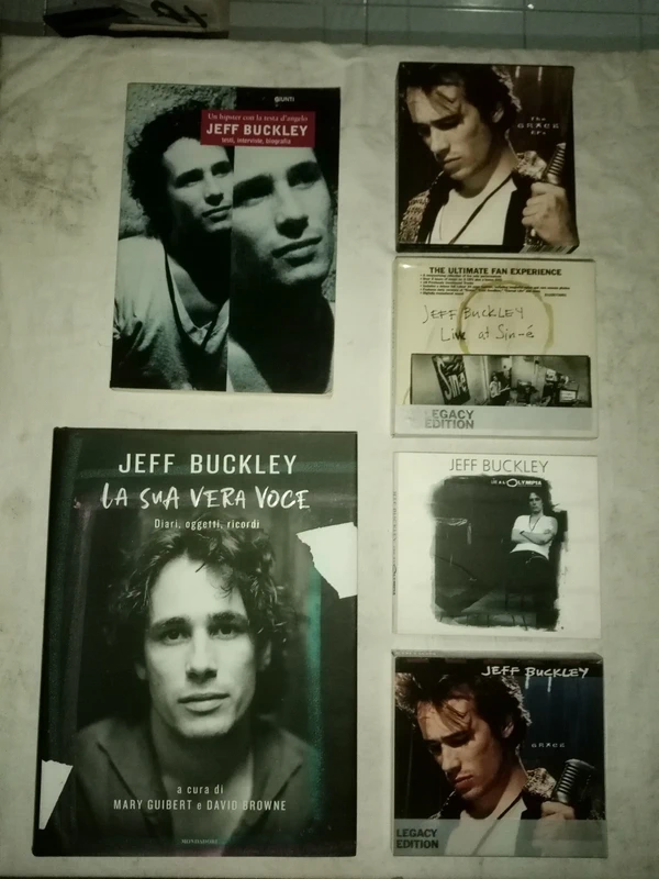 Collezione Jeff Buckley libri, cd, dvd