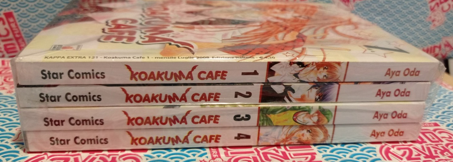 Koakuma cafè, serie completa, volumi da 1 a 4
