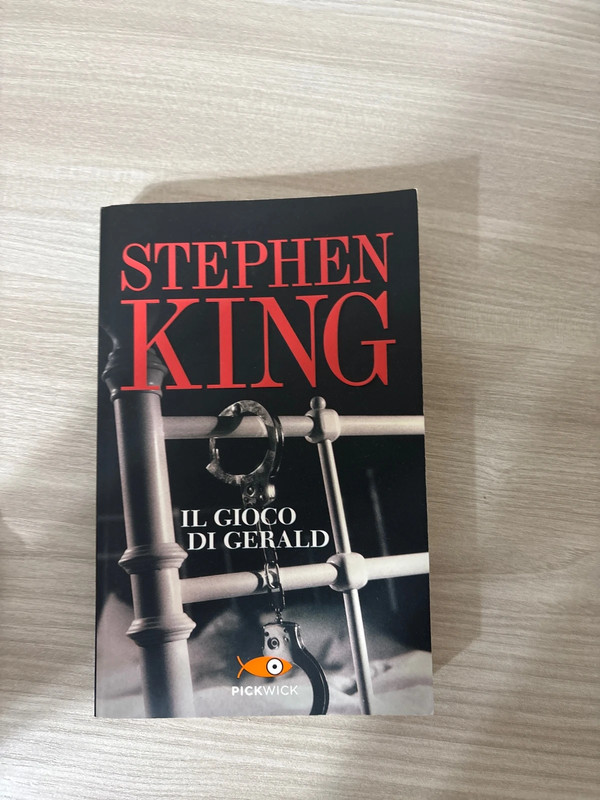 Libro stephen king il gioco di gerald