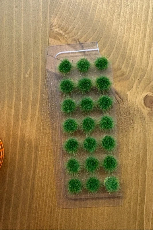 Ciuffi Erba NOCH Statica 6mm - 21 Pezzi - Modellismo Diorama Warhammer Basette